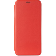 Чехол-книга (кожа) Xiaomi Redmi 9, красный