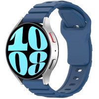 Ремешок силиконовый Defense для Smart Watch 22 mm. Blue