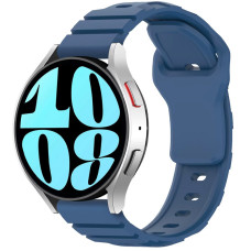 Ремешок силиконовый Defense для Smart Watch 22 mm. Blue