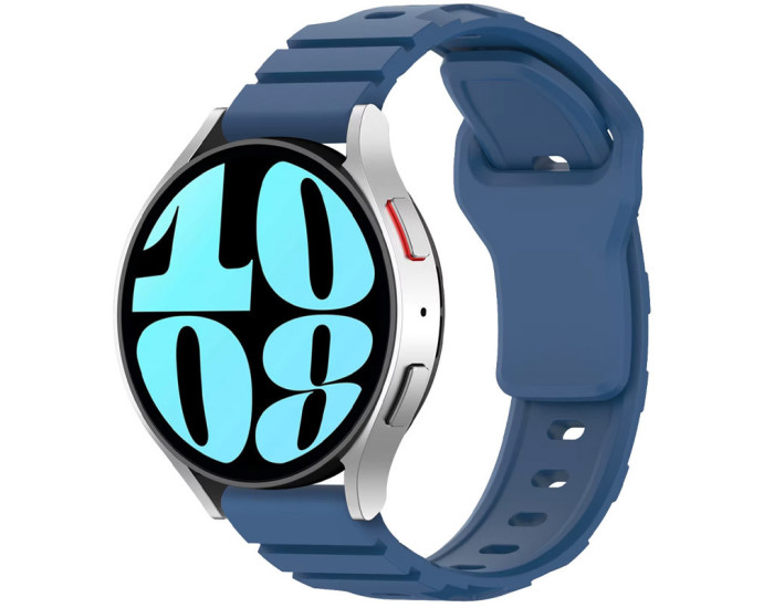 Ремешок силиконовый Defense для Smart Watch 22 mm. Blue