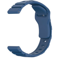 Ремешок силиконовый Defense для Smart Watch 22 mm. Blue