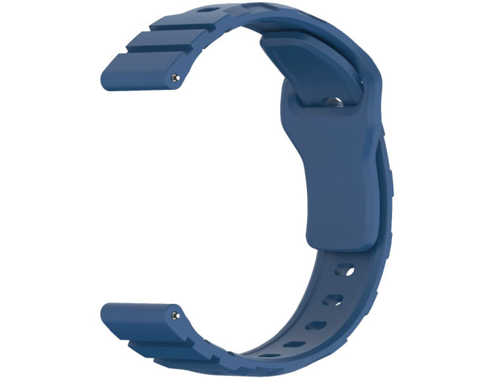 Ремешок силиконовый Defense для Smart Watch 22 mm. Blue
