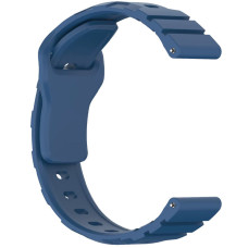 Ремешок силиконовый Defense для Smart Watch 22 mm. Blue