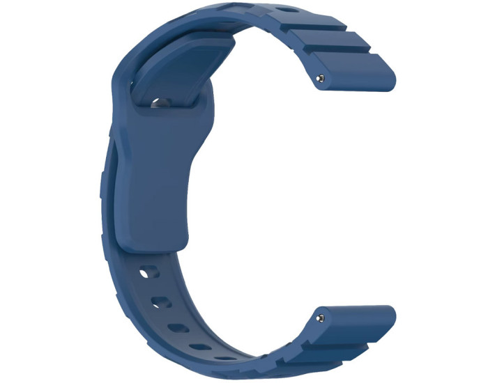 Ремешок силиконовый Defense для Smart Watch 22 mm. Blue