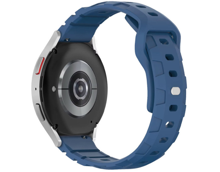 Ремешок силиконовый Defense для Smart Watch 22 mm. Blue