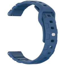 Ремешок силиконовый Defense для Smart Watch 22 mm. Blue
