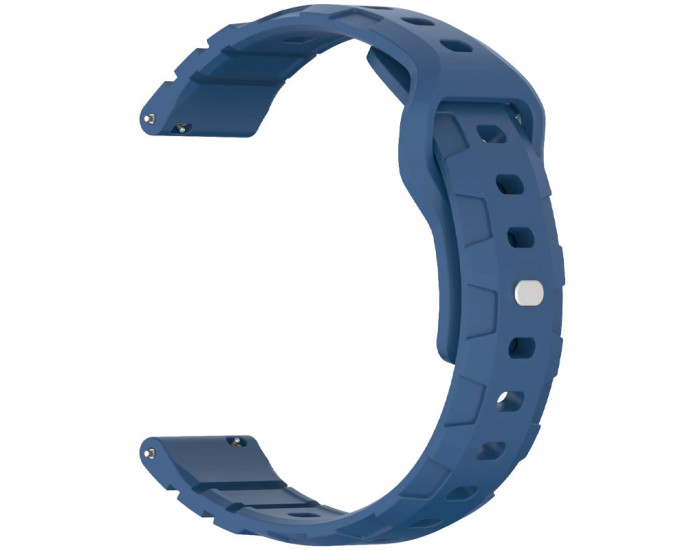 Ремешок силиконовый Defense для Smart Watch 22 mm. Blue