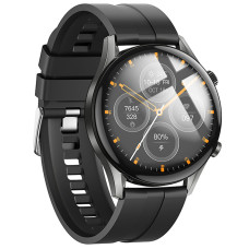 Годинники розумні, Hoco Smart Watch Y7 Pro (call version), Metal gray