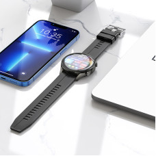 Годинники розумні, Hoco Smart Watch Y7 Pro (call version), Metal gray