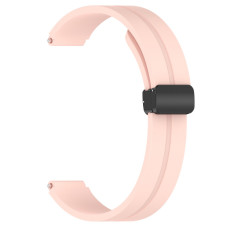Ремешок силиконовый Line Magnetic для Xiaomi Mi Band 8/9. Pink