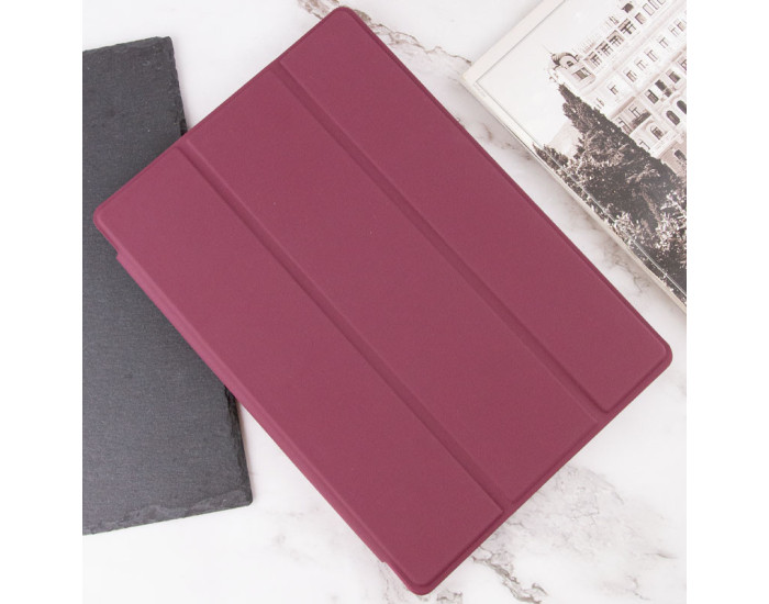 Чехол-книга Book Cover ( stylus slot ) Samsung Tab S7 Plus / S7 FE / S8 Plus 12.4, Бордовый