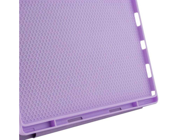 Чехол-книга Book Cover ( stylus slot ) Samsung Tab S9 Plus/S9 Plus FE / S10 Plus, 12.4" (Сиреневый / Dasheen) 