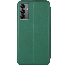 Чехол-книга Glassy Samsung Galaxy A04s / A13 5G (A047 / A136U) Кожаный (Темно-зеленый)