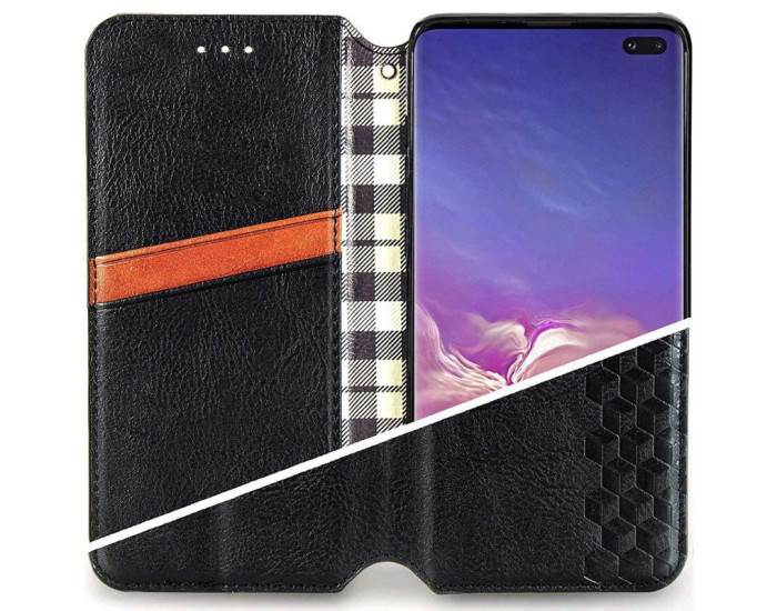 Чохол-книга шкіряний GETMAN Cubic Samsung Galaxy A33, чорний
