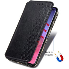 Чохол-книга шкіряний GETMAN Cubic Samsung Galaxy A33, чорний