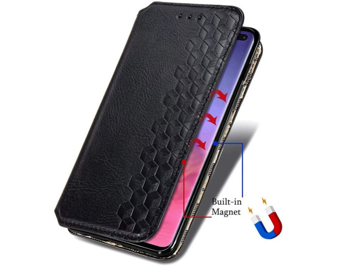 Чохол-книга шкіряний GETMAN Cubic Samsung Galaxy A33, чорний