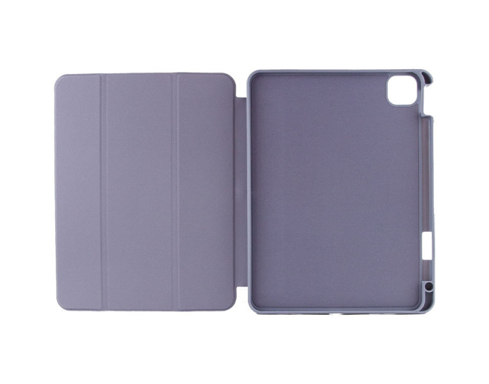 Чехол-книга на планшет Smart Case Open buttons + Stylus для Apple iPad Pro 11" (2024) (Lavender gray)