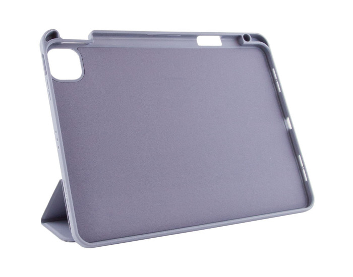 Чехол-книга на планшет Smart Case Open buttons + Stylus для Apple iPad Pro 11" (2024) (Lavender gray)