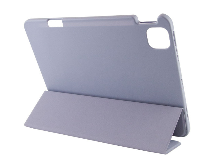 Чехол-книга на планшет Smart Case Open buttons + Stylus для Apple iPad Pro 11" (2024) (Lavender gray)