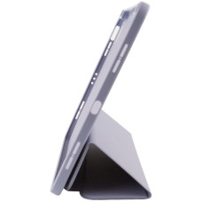Чехол-книга на планшет Smart Case Open buttons + Stylus для Apple iPad Pro 11" (2024) (Lavender gray)