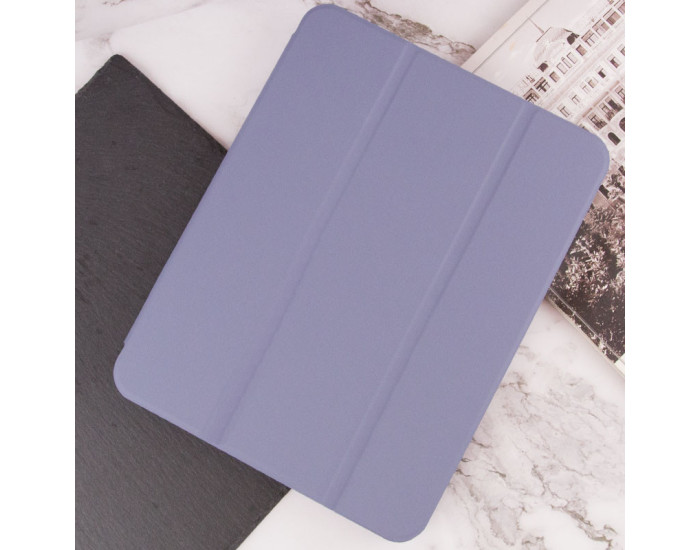 Чехол-книга на планшет Smart Case Open buttons + Stylus для Apple iPad Pro 11" (2024) (Lavender gray)