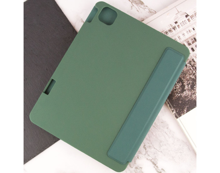 Чехол-книга на планшет Smart Case Open buttons + Stylus для Apple iPad Pro 13" (2024) (Green)