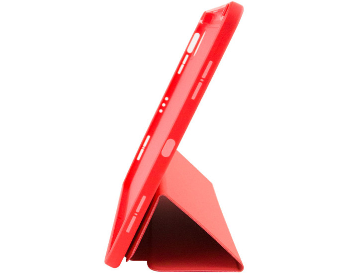 Чехол-книга на планшет Smart Case Open buttons + Stylus для Apple iPad Pro 11" (2024) (Red)