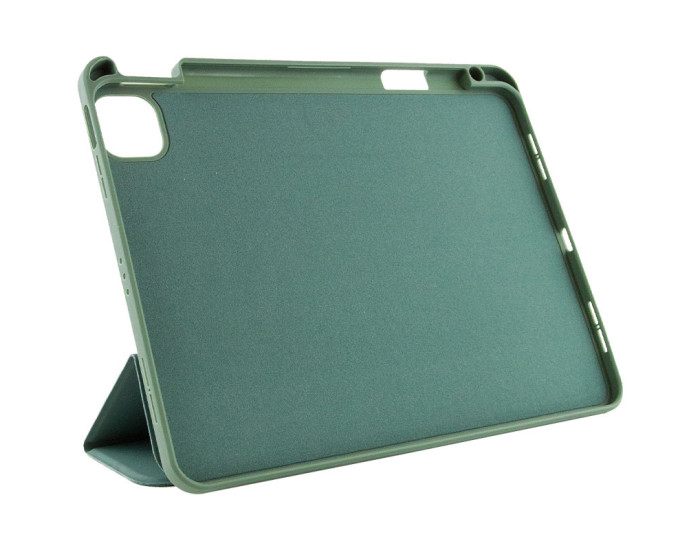 Чехол-книга на планшет Smart Case Open buttons + Stylus для Apple iPad Pro 11" (2024) (Pine Green)