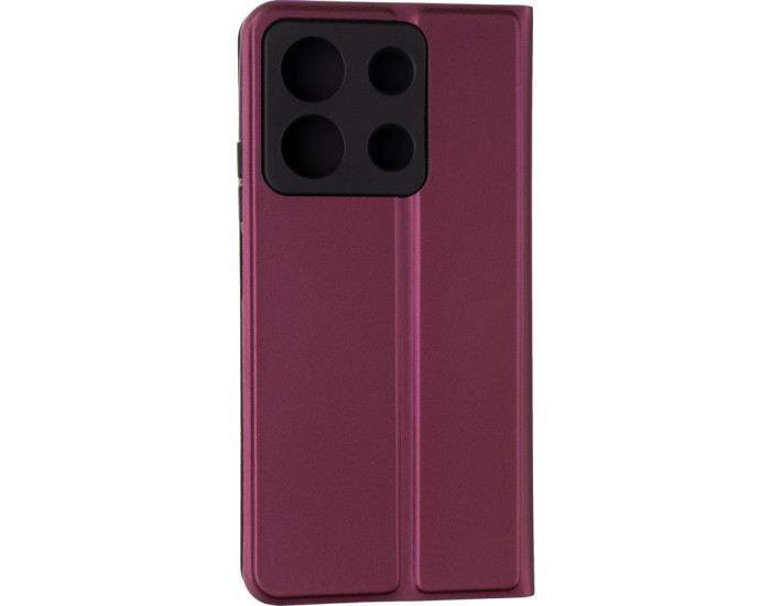 Чехол-книга Gelius Shell Case Xiaomi Redmi Note 13 5G, Marsala