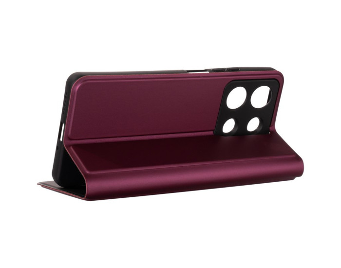 Чехол-книга Gelius Shell Case Xiaomi Redmi Note 13 5G, Marsala