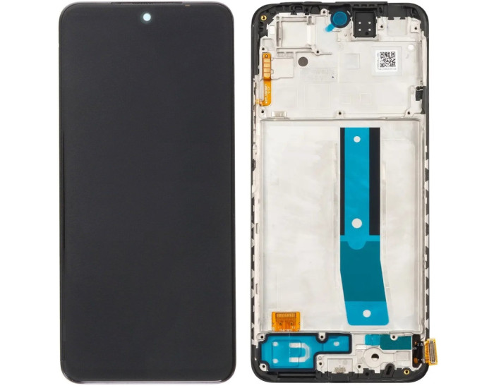 Дисплей с сенсорным экраном (модуль) Xiaomi Poco M4 Pro 4G /Redmi Note 11, черный с рамкой, TFT