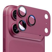 Захисне Скло Camera Full AR+AF на камеру iPhone 17 Pro Max/18 Pro Max, вишневе