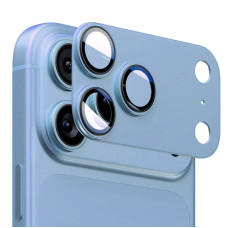 Захисне Скло Camera Full AR+AF на камеру iPhone 17 Pro/18 Pro, блакитне