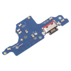 Шлейф Motorola XT2523-3 Moto G05/ XT2521-3 Moto G15, конектора зарядки з мікрофоном, плата зарядки