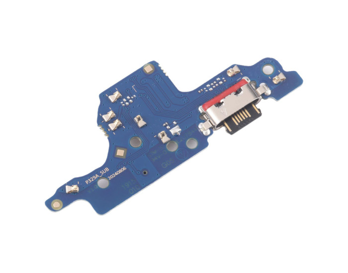 Шлейф Motorola XT2523-3 Moto G05/ XT2521-3 Moto G15, конектора зарядки з мікрофоном, плата зарядки