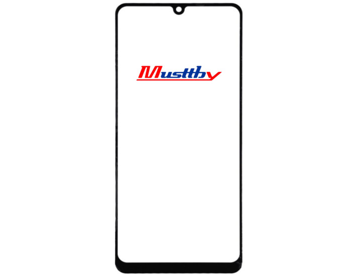 Скло фронтальне з OCA плівкою Samsung A31 A315 /A22 4G A225 /M22 M225, чорне Musttby Your Series