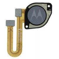 Шлейф для Motorola XT2135, Moto G60, Moto G40 Fusion, сканер отпечатка пальца, (Touch ID) Dynamic Gray