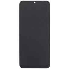 Дисплей з сенсорним екраном (модуль) Huawei Honor X6a, чорний, з рамкою, оригінал