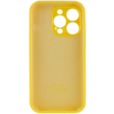 Чохол-силікон оригінал Full Camera Soft Matte iPhone 15 Pro Max, Yellow