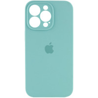 Чохол-силікон оригінал Full Camera Soft Matte iPhone 15 Pro Max (Бірюзовий / Marine Green)