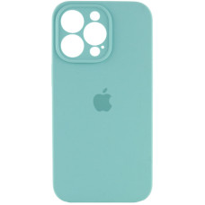 Чохол-силікон оригінал Full Camera Soft Matte iPhone 15 Pro Max (Бірюзовий / Marine Green)