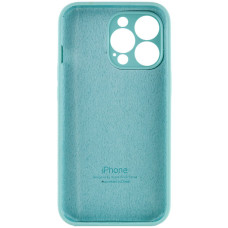 Чохол-силікон оригінал Full Camera Soft Matte iPhone 15 Pro Max (Бірюзовий / Marine Green)