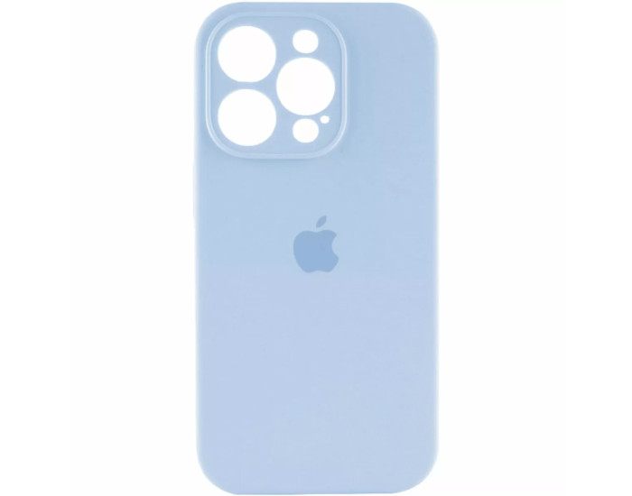 Чохол-силікон оригінал Full Camera Soft Matte iPhone 15 Pro Max, Lilac cream