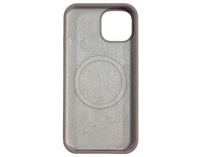 Чохол-силікон оригінал Full Soft Matte with MagSafe (no logo) iPhone 17 Pro, Рожевий пісок