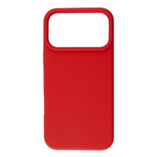Чохол-силікон оригінал Full Soft Matte with MagSafe (no logo) iPhone 17 Pro Max, червоний