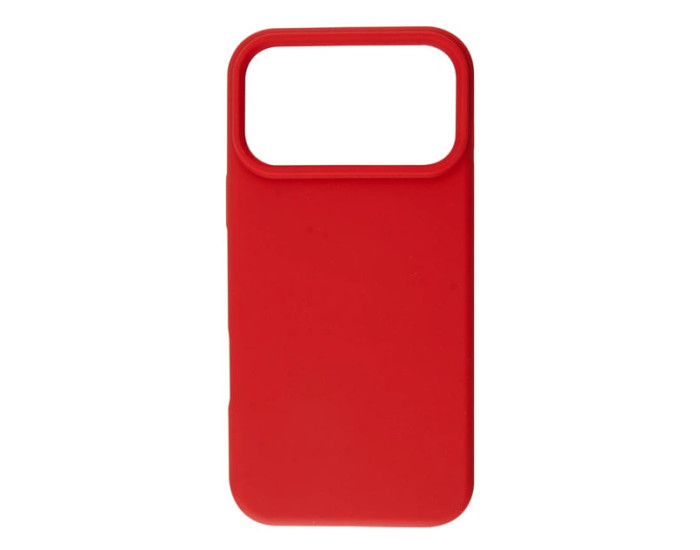 Чохол-силікон оригінал Full Soft Matte with MagSafe (no logo) iPhone 17 Pro Max, червоний