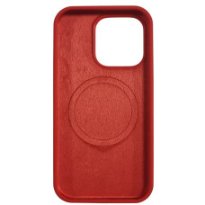 Чохол-силікон оригінал Full Soft Matte with MagSafe (no logo) iPhone 17 Pro Max, червоний