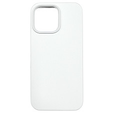 Чехол-силикон оригинал Full Soft Matte (no logo) iPhone 15 Pro Max, белый