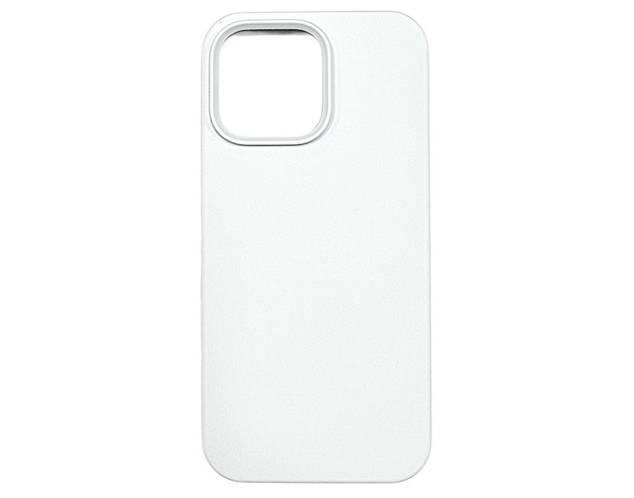 Чехол-силикон оригинал Full Soft Matte (no logo) iPhone 15 Pro Max, белый