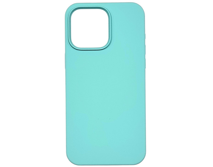 Чохол-силікон оригінал Full Soft Matte (no logo) iPhone 15 Pro Max, бірюзовий